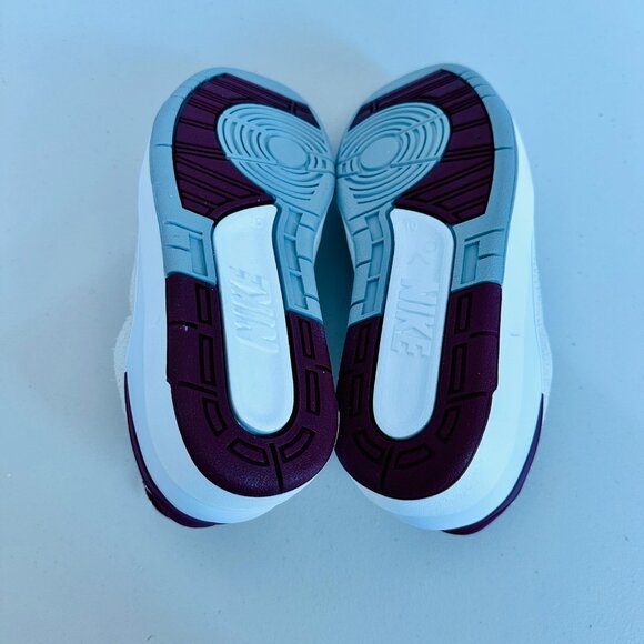 NEW NIKE AIR JORDAN 2 RETRO LOW WHITE AND CHERRYWOOD RED FASHION SNEAKERS main image 10